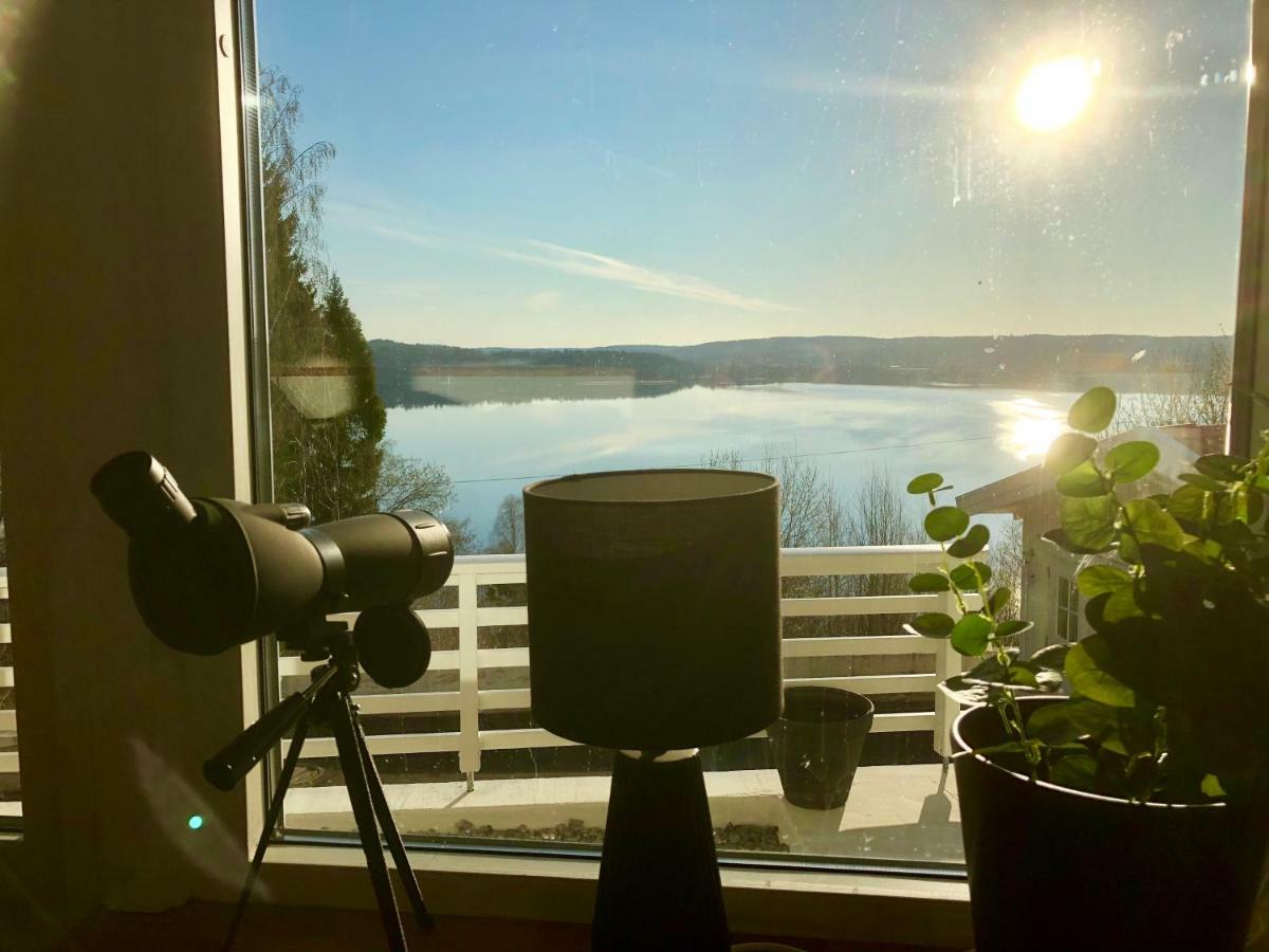 Lovely Studio Apartment Seaview & Private Sauna Лерум Экстерьер фото