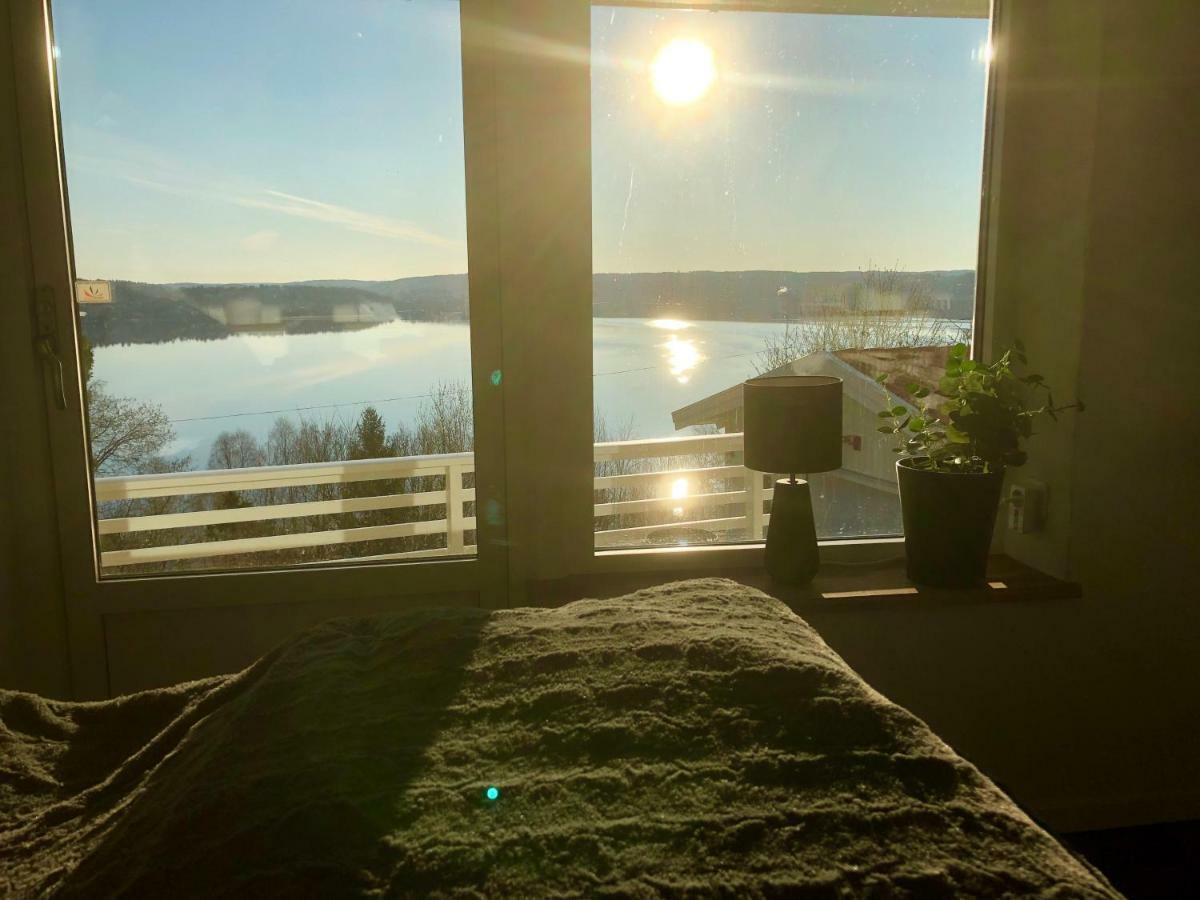 Lovely Studio Apartment Seaview & Private Sauna Лерум Экстерьер фото